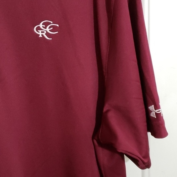 Under Armour Heat Gear Loose CRC Golf Polo NWOT - Picture 6 of 8